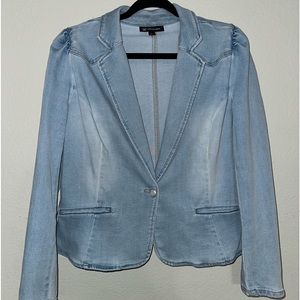 INC Denim Jean Jacket (stretchy)